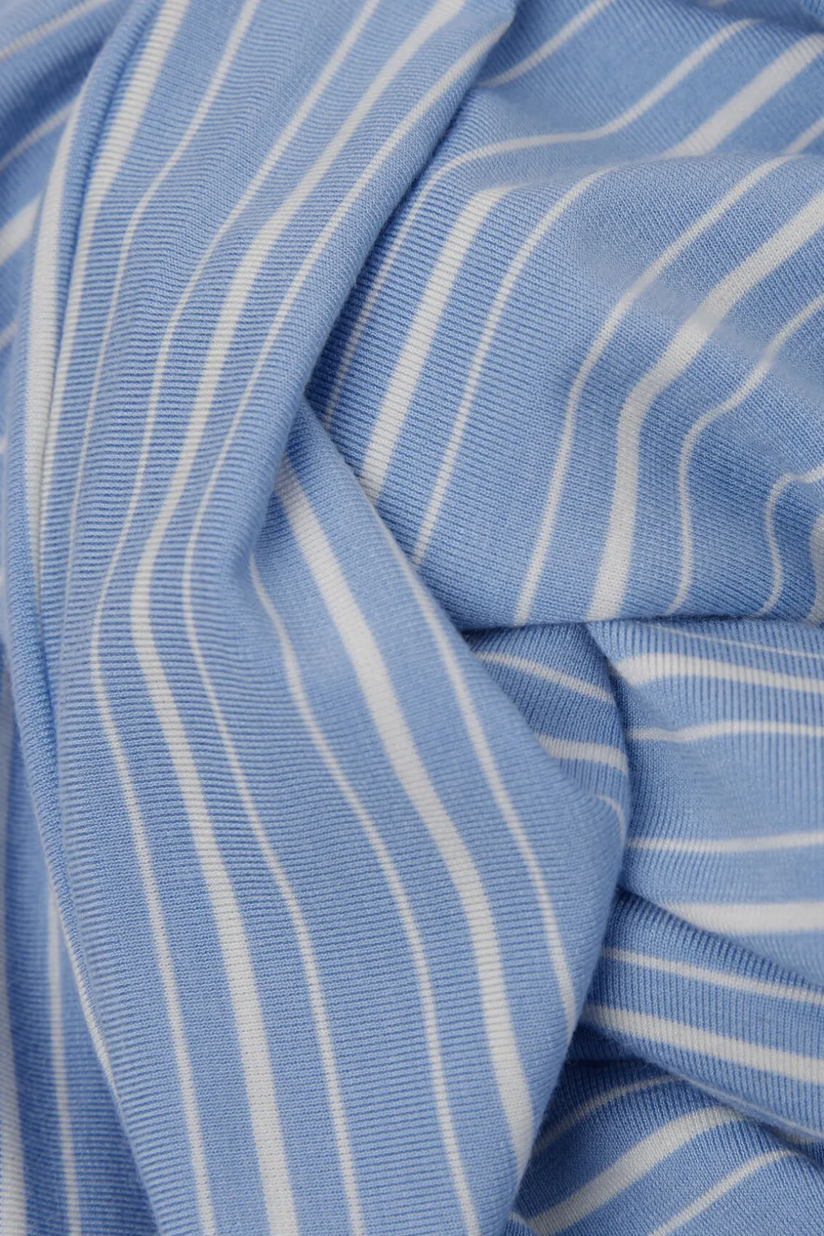 Bas de pyjama droit en modal Oxford Stripes
