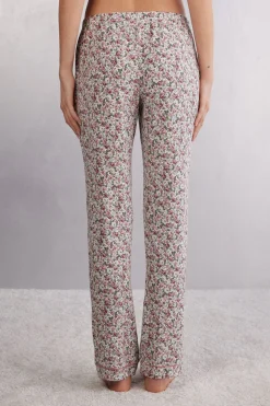 Bas de pyjama long en modal Floral Romance