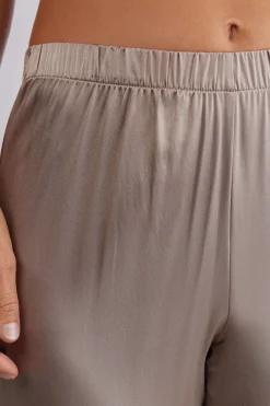 Bas de pyjama long en soie