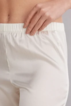 Bas de pyjama long en soie
