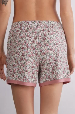 Bas de pyjama short en modal FLORAL ROMANCE