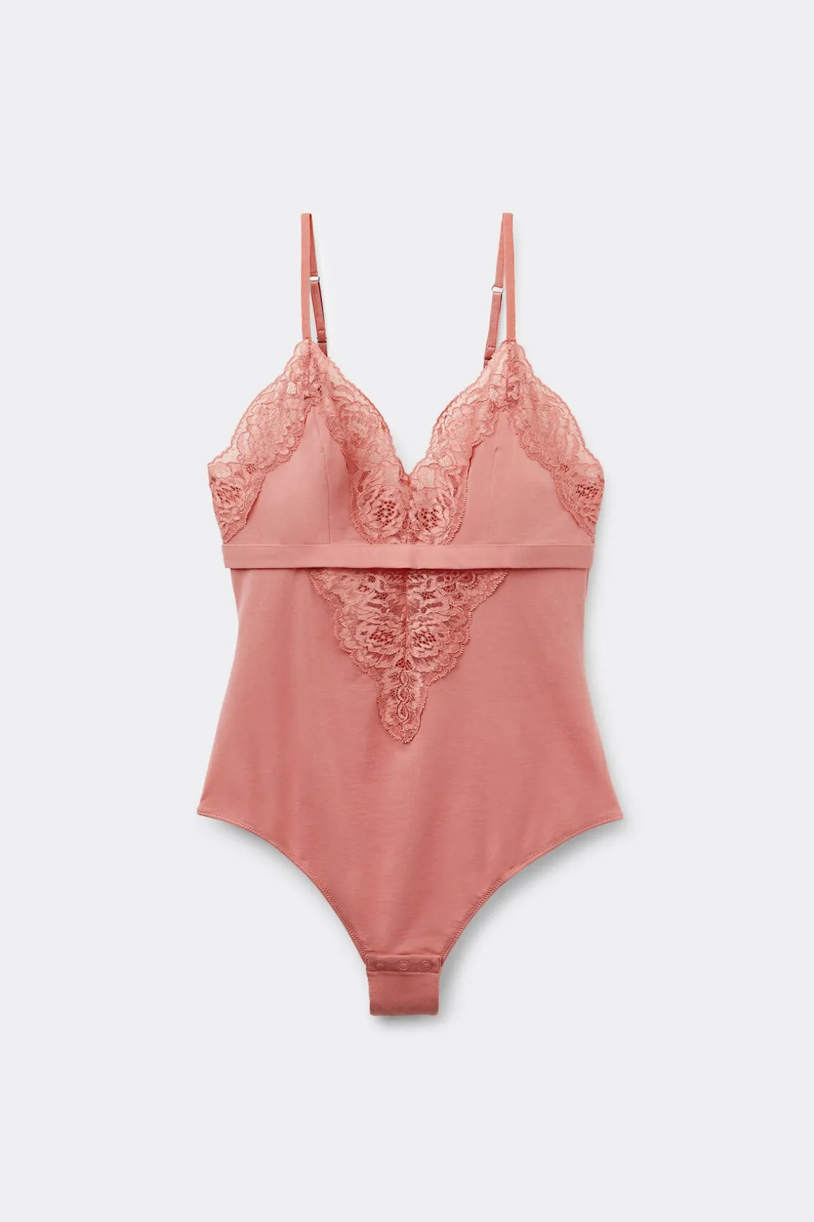 Body en coton et dentelle EMBRACE SIMPLICITY
