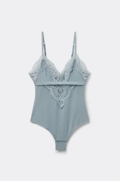 Body en coton et dentelle EMBRACE SIMPLICITY