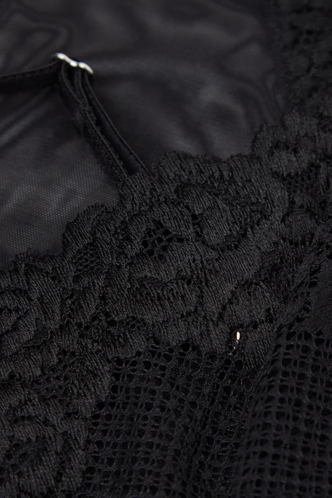Body en tulle et dentelle PRETTY FLOWERS