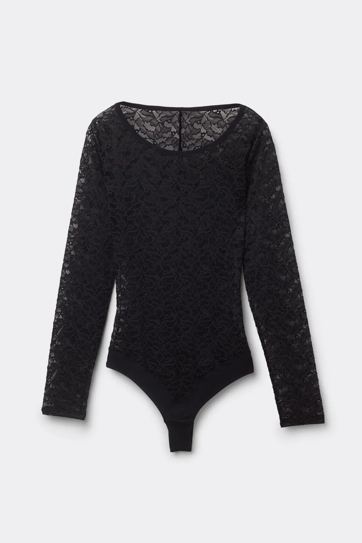 Body manches longues en dentelle DELICATE PIECES