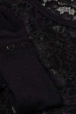 Body manches longues en dentelle DELICATE PIECES