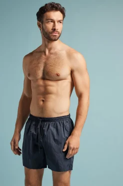 Boxer de bain couleur unie