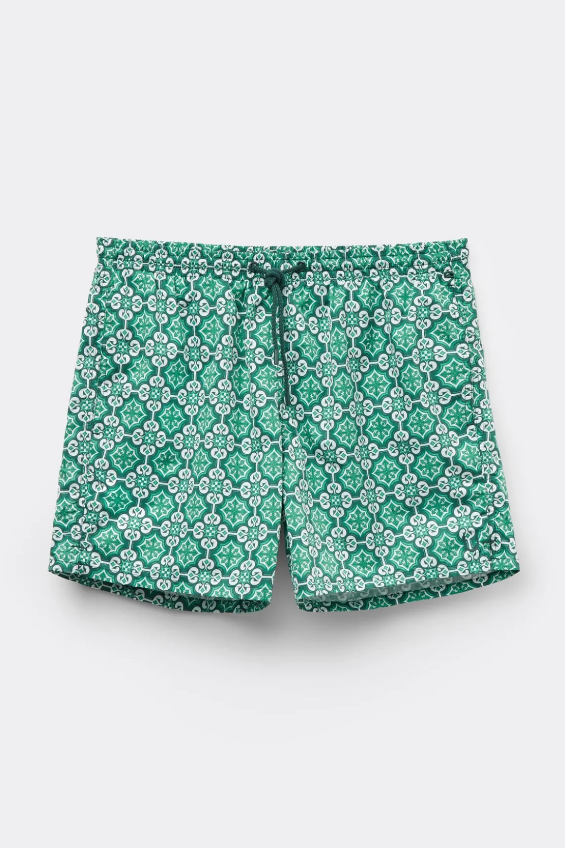 Boxer de bain imprimÉ mosaïque vert d’eau