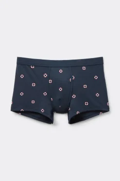 Boxer en coton Natural Fresh imprimÉ bouÉe de sauvetage