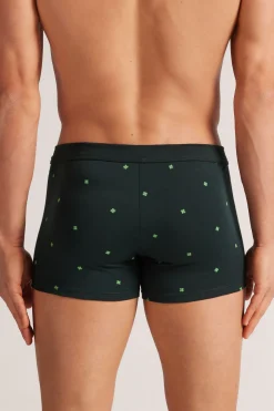 Boxer en coton Superior imprimÉ trèfles à quatre feuilles