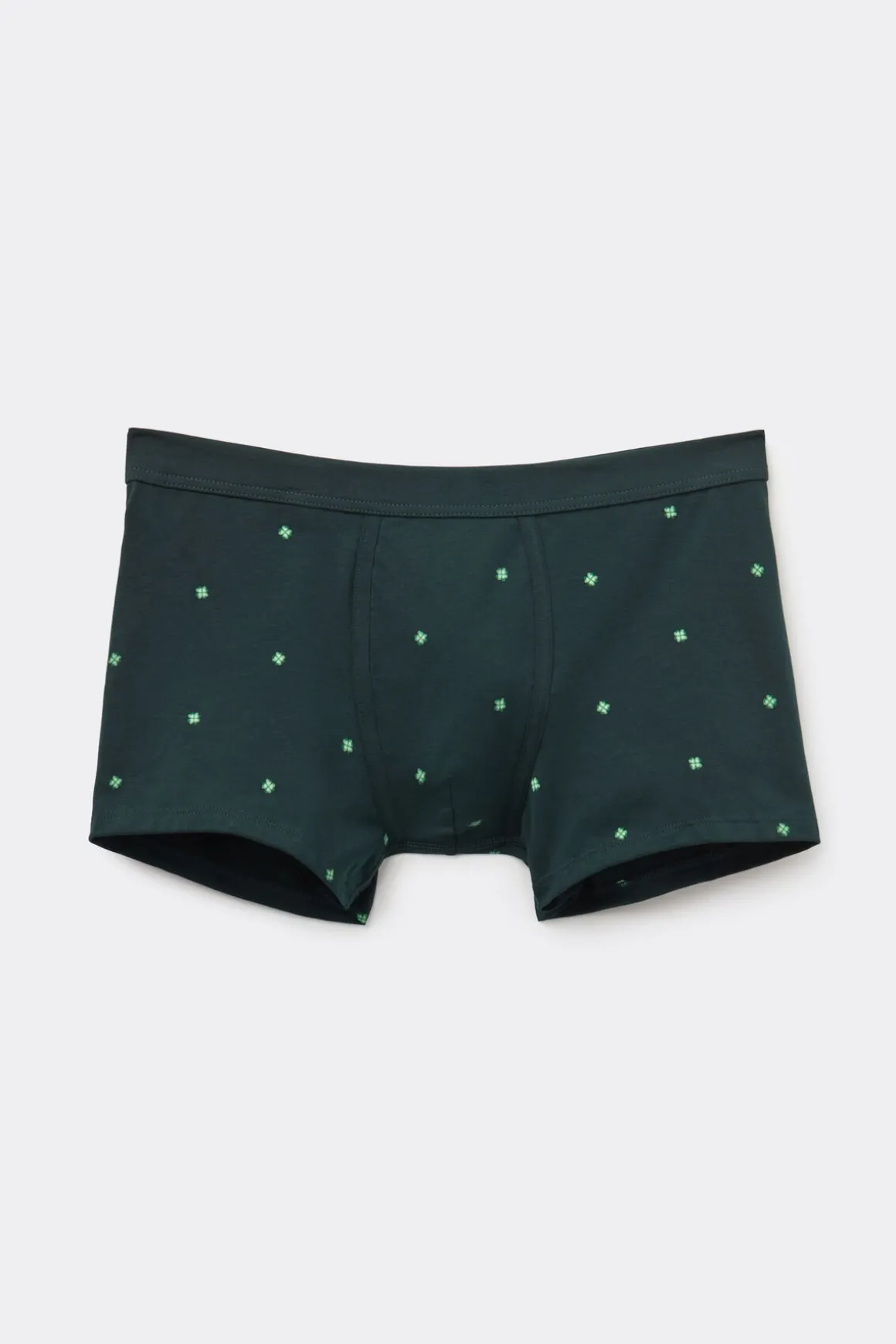 Boxer en coton Superior imprimÉ trèfles à quatre feuilles