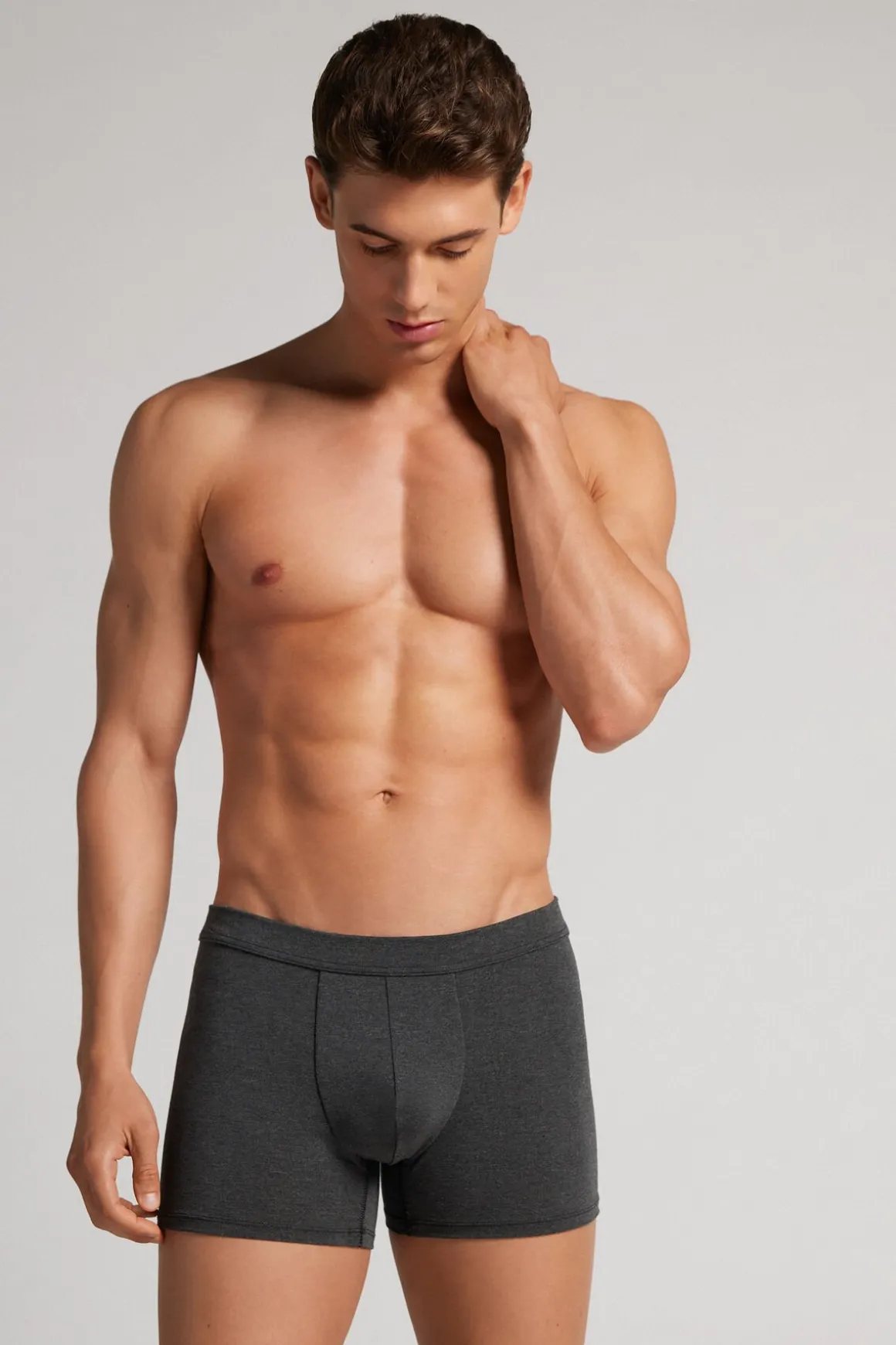 Boxer en modal et soie