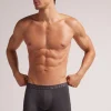 Boxer homme en microfibre avec logo
