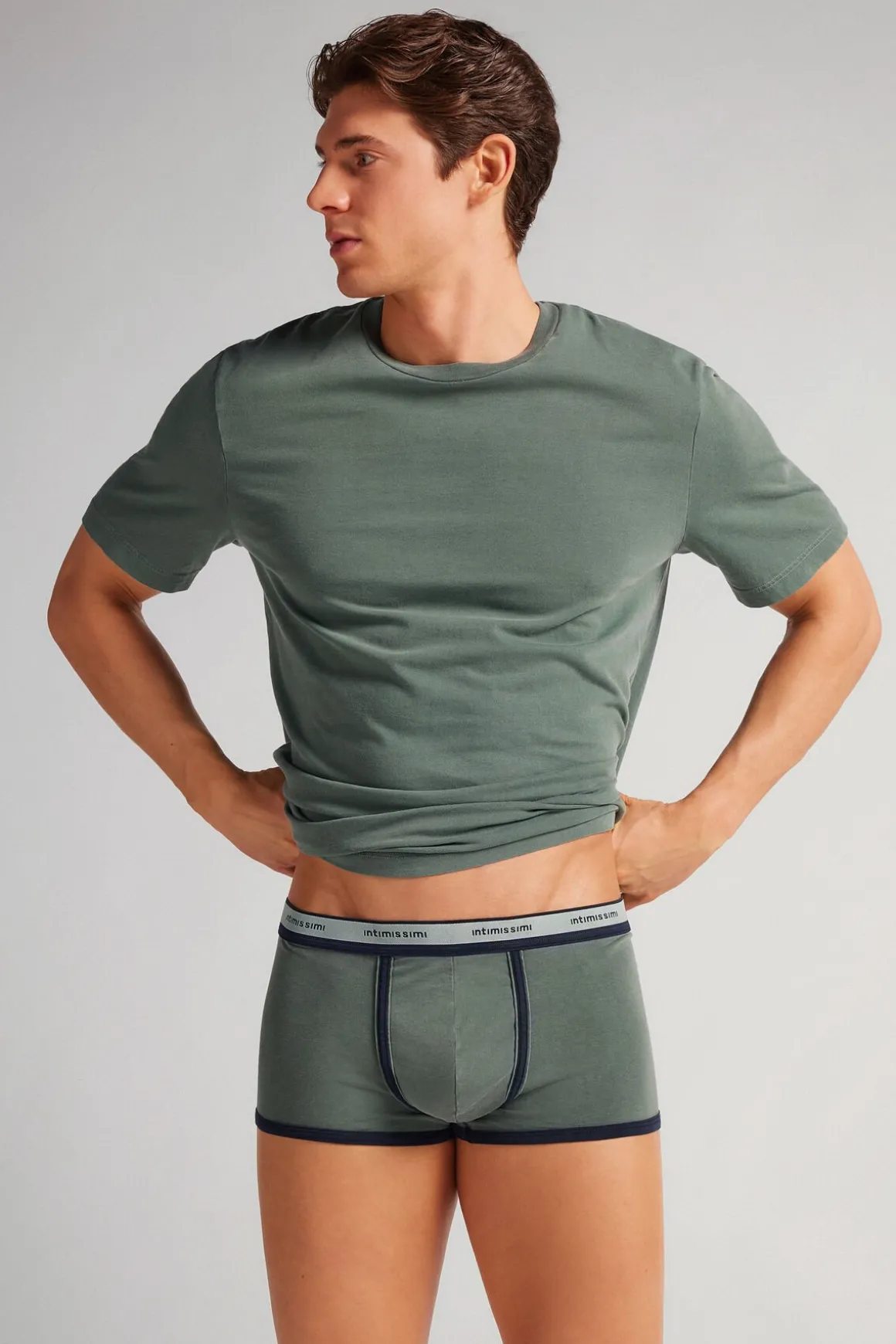 Boxer Washed Collection en Coton Superior Extensible