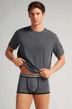 Boxer Washed Collection en Coton Superior Extensible