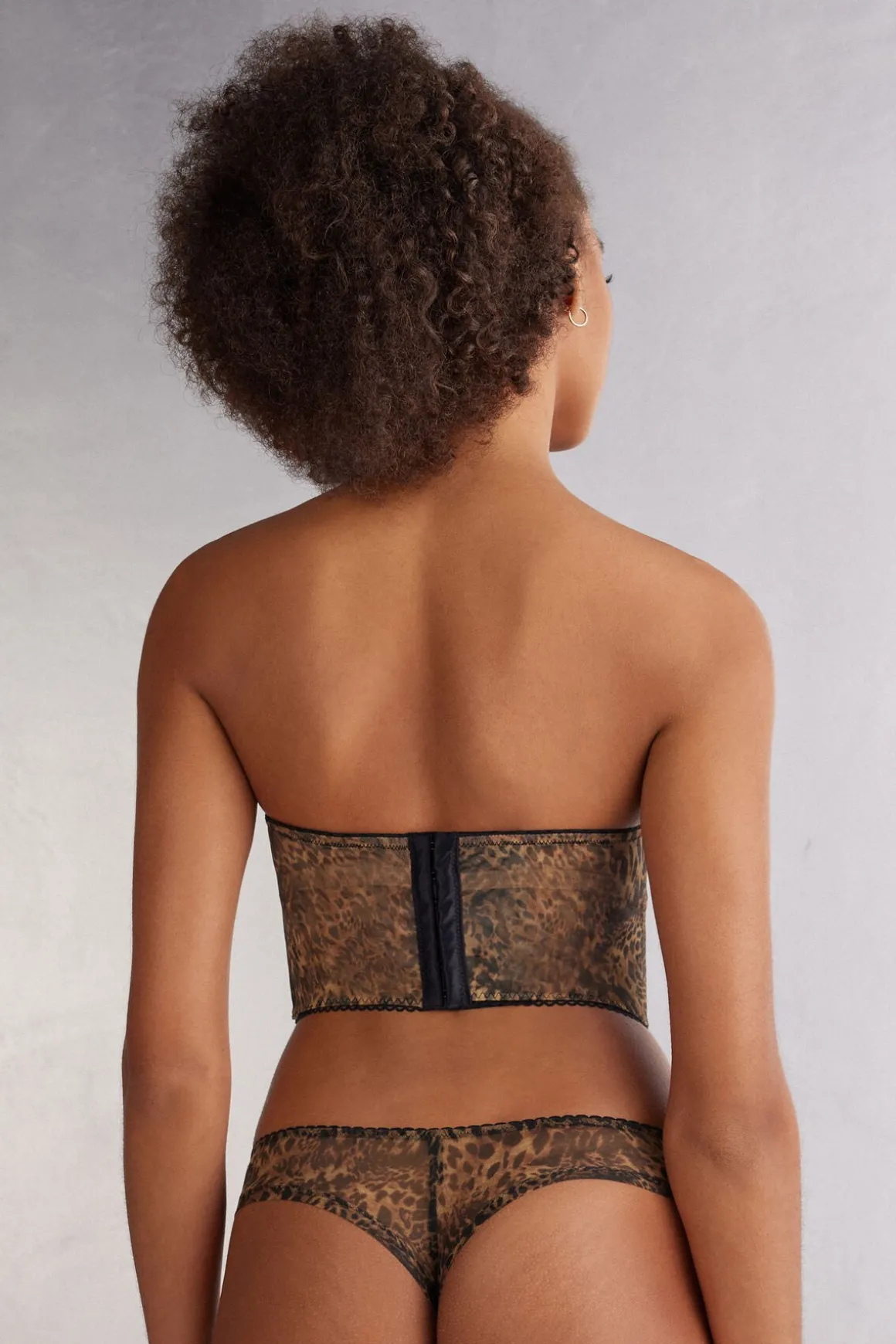 Bustier bandeau Giada imprimÉ animalier Always Glamorous