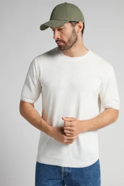 Casquette en toile de lin et coton