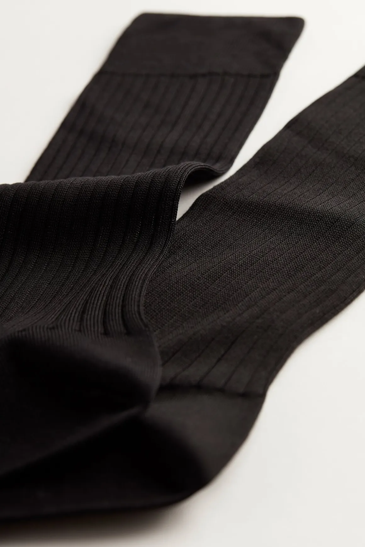 Chaussettes Basses en Coton Fil d'Écosse CôtelÉ