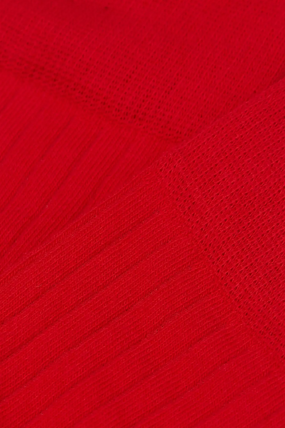 Chaussettes courtes en coton doux à bords-côtes