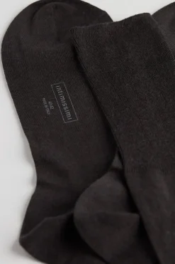 Chaussettes Montantes en Cachemire Soie et Coton