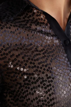 Chemise à paillettes SEE THE MAGIC