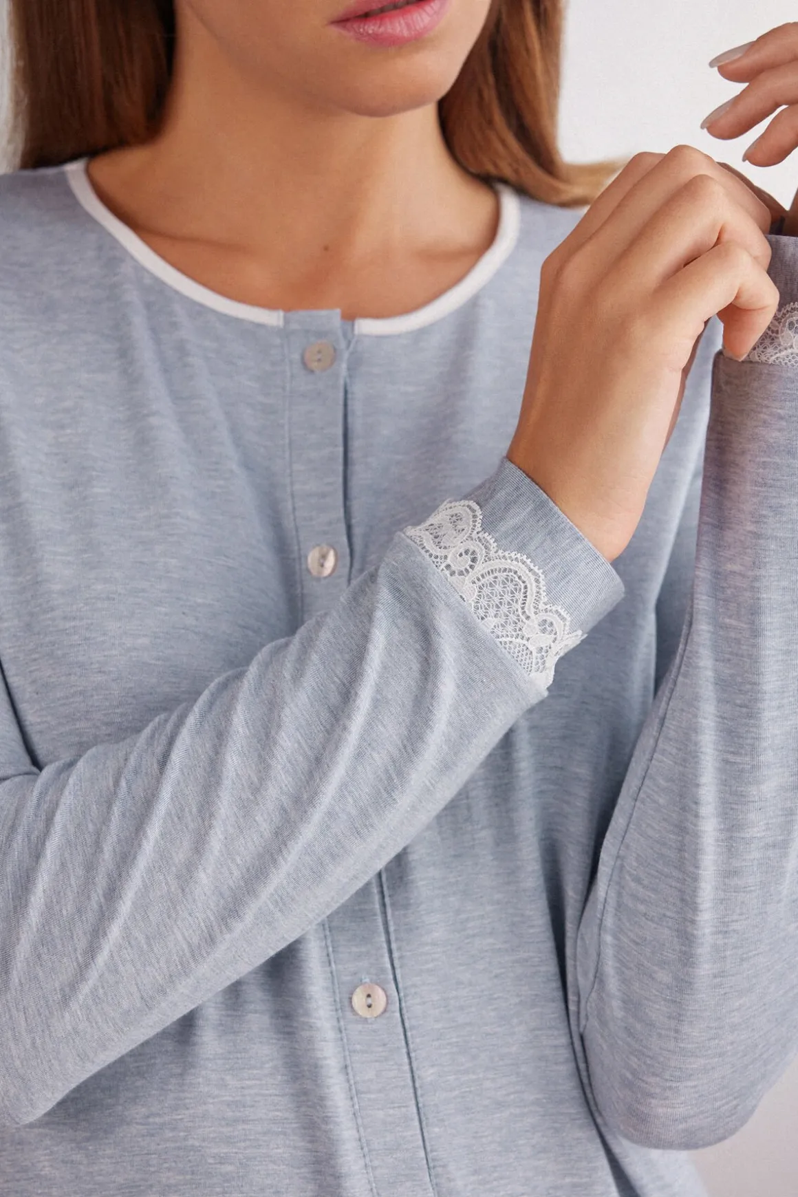 Chemise de nuit en modal