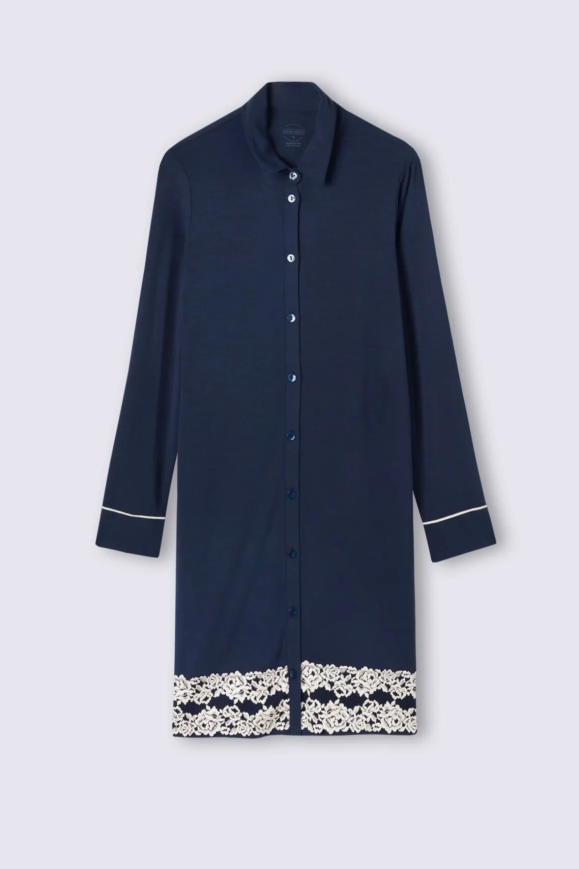 Chemise de nuit ouverte devant PRETTY FLOWER
