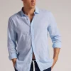 Chemise en lin et coton