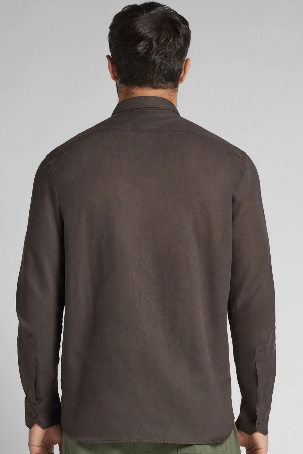 Chemise en lin et coton