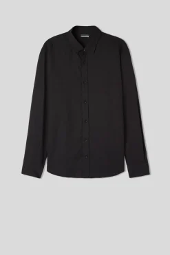 Chemise en lin et coton