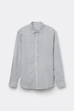 Chemise en lin et coton
