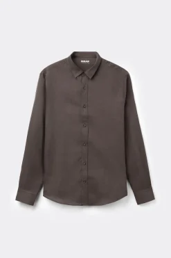 Chemise en lin et coton
