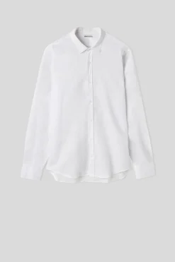 Chemise en lin et coton