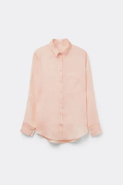 Chemise en toile de lin