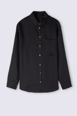 Chemise en toile de lin