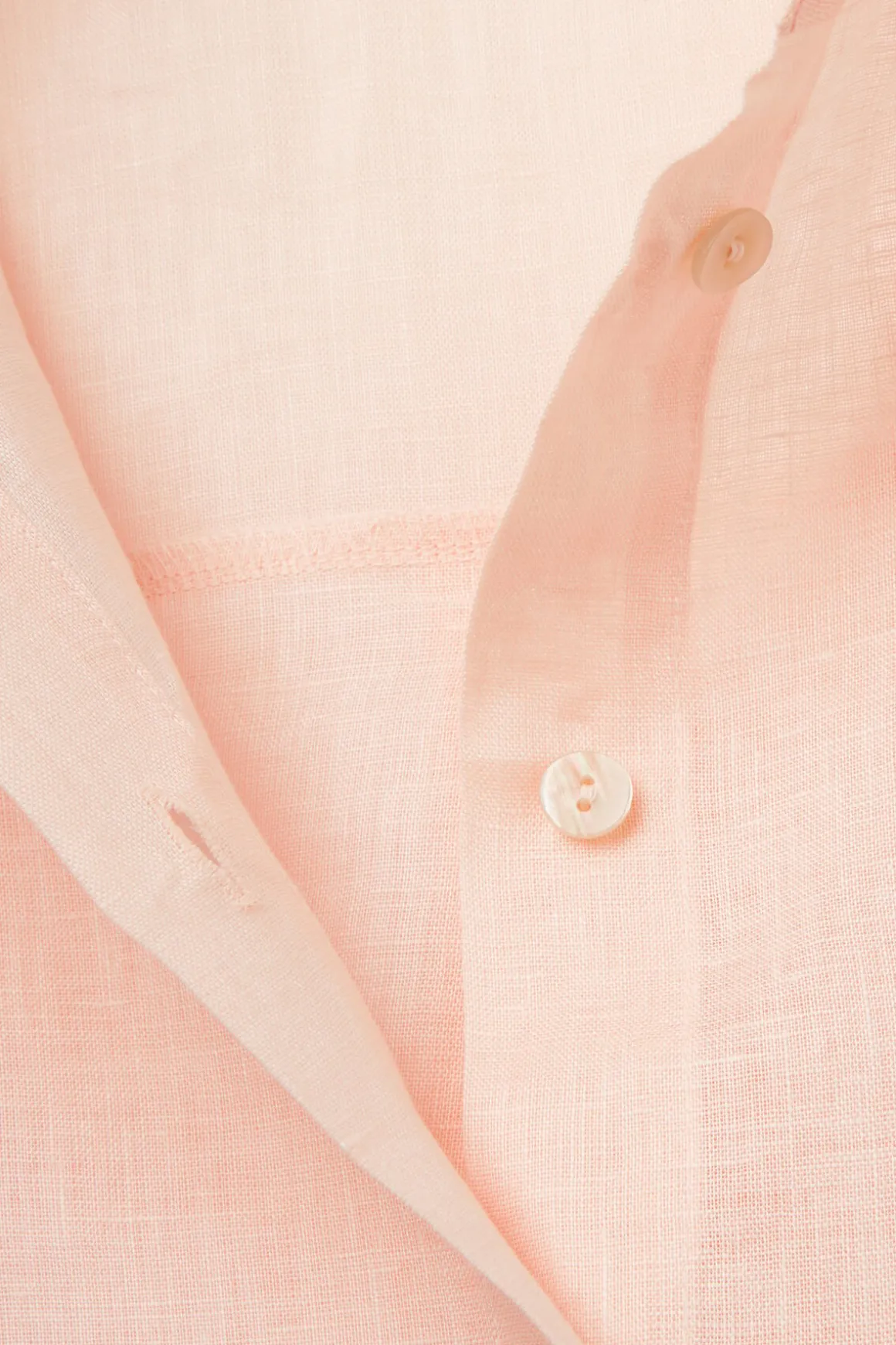 Chemise en toile de lin