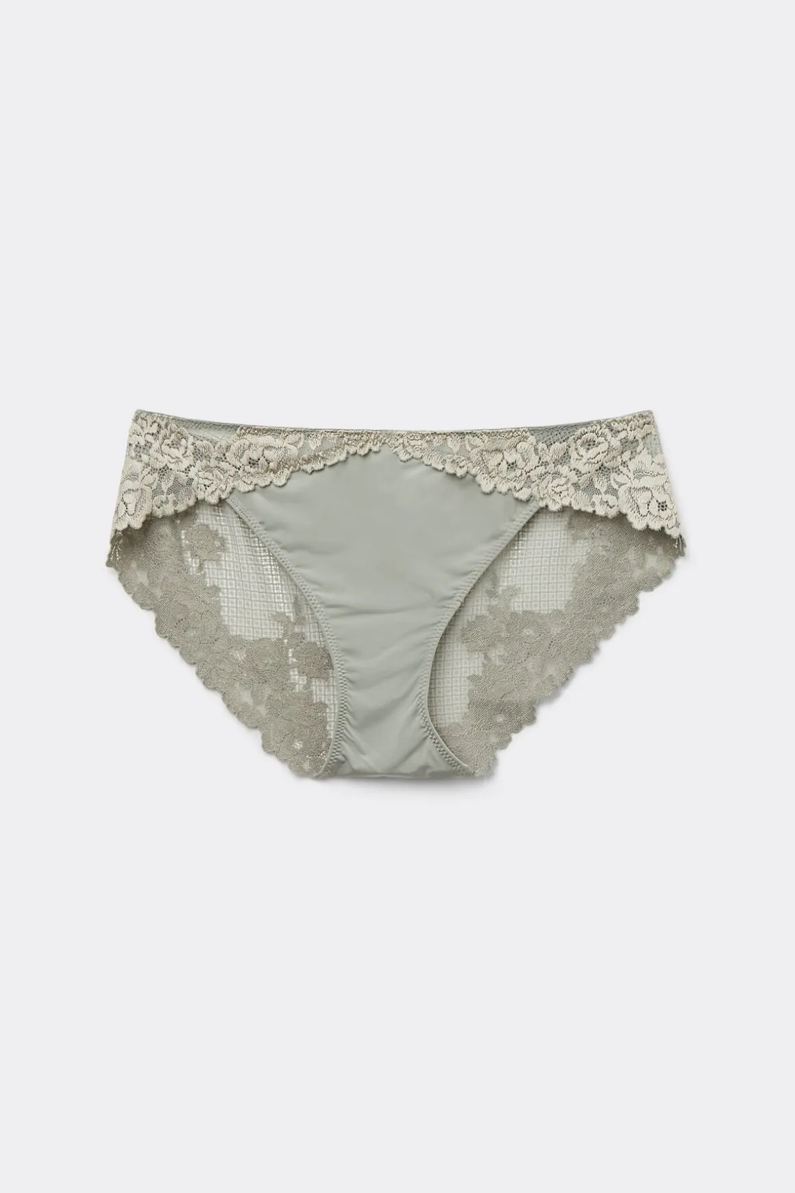 Culotte femme en dentelle florale