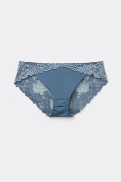 Culotte femme en dentelle florale
