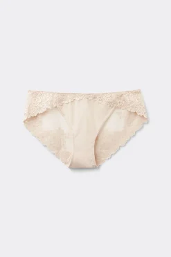 Culotte femme en dentelle florale