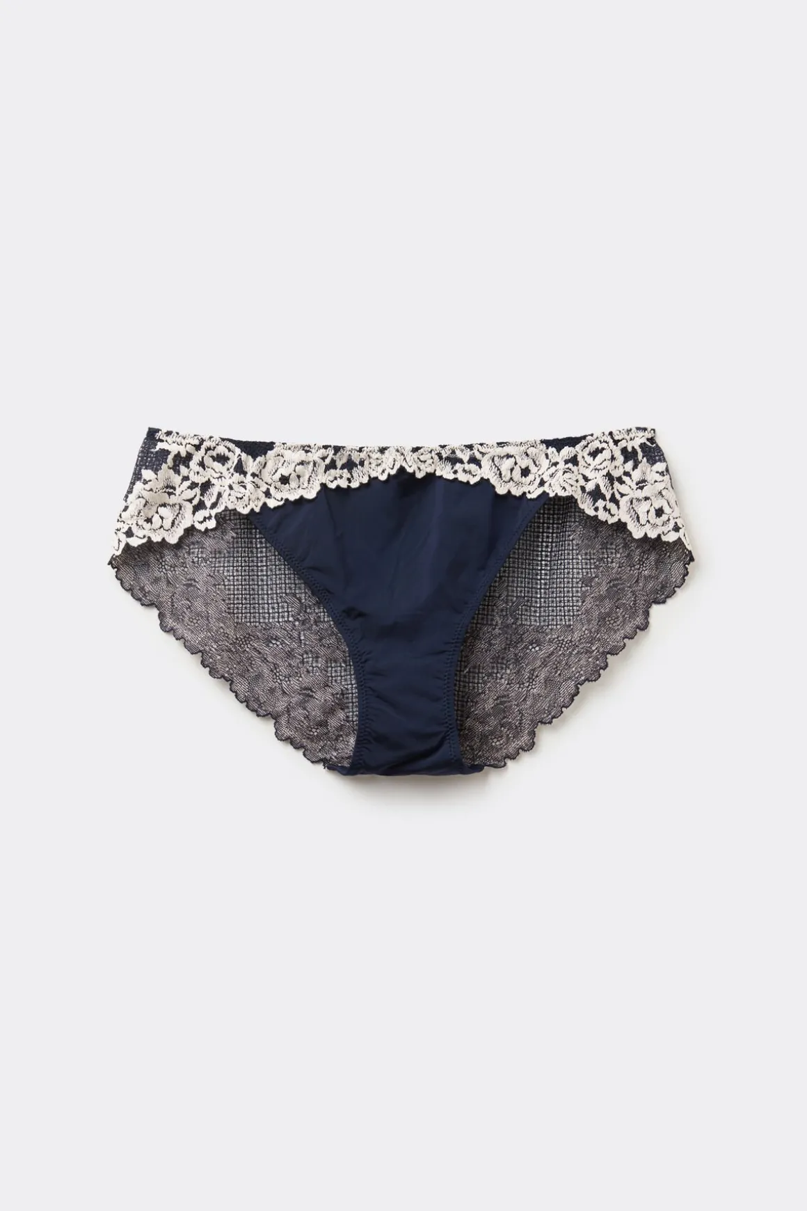 Culotte femme en dentelle florale