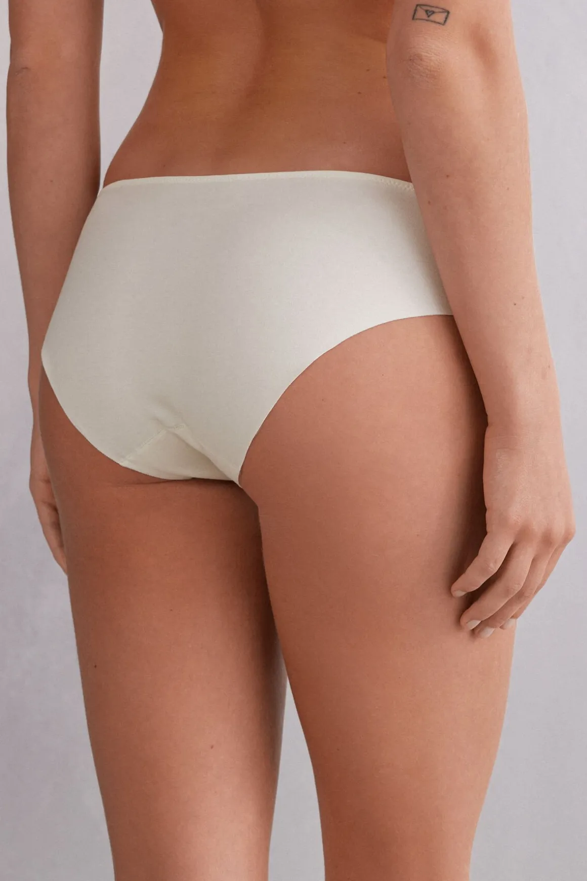 Culotte femme florale en coton sans coutures