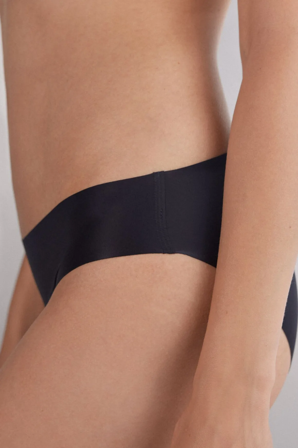 Culotte femme sans coutures en microfibre
