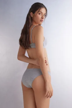 Culotte Taille Basse en Coton