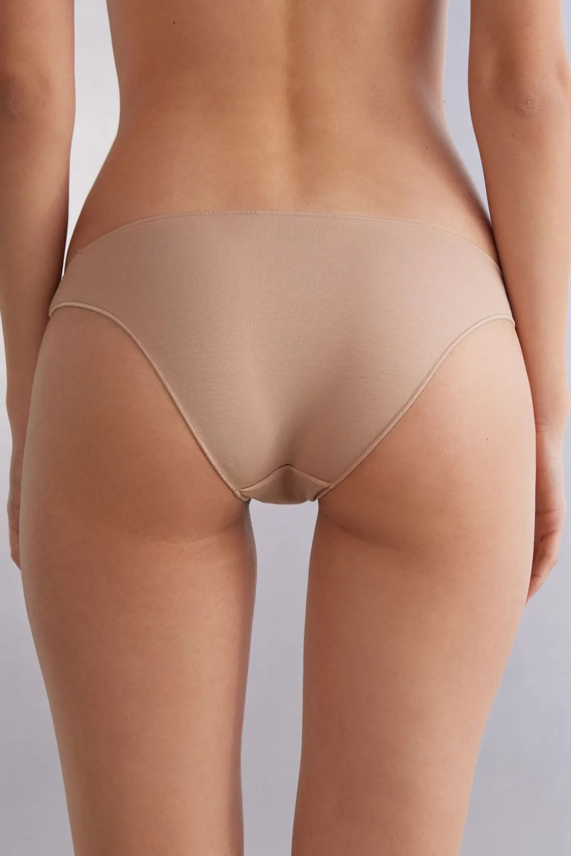 Culotte Taille Basse en Coton