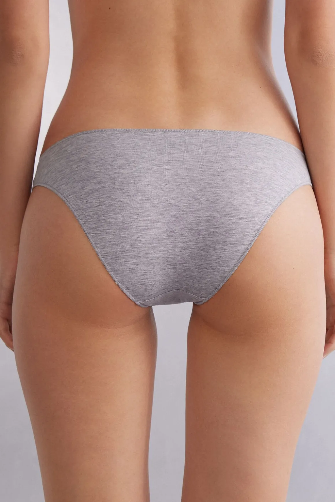 Culotte Taille Basse en Coton