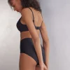 Culotte taille haute en microfibre sans couture
