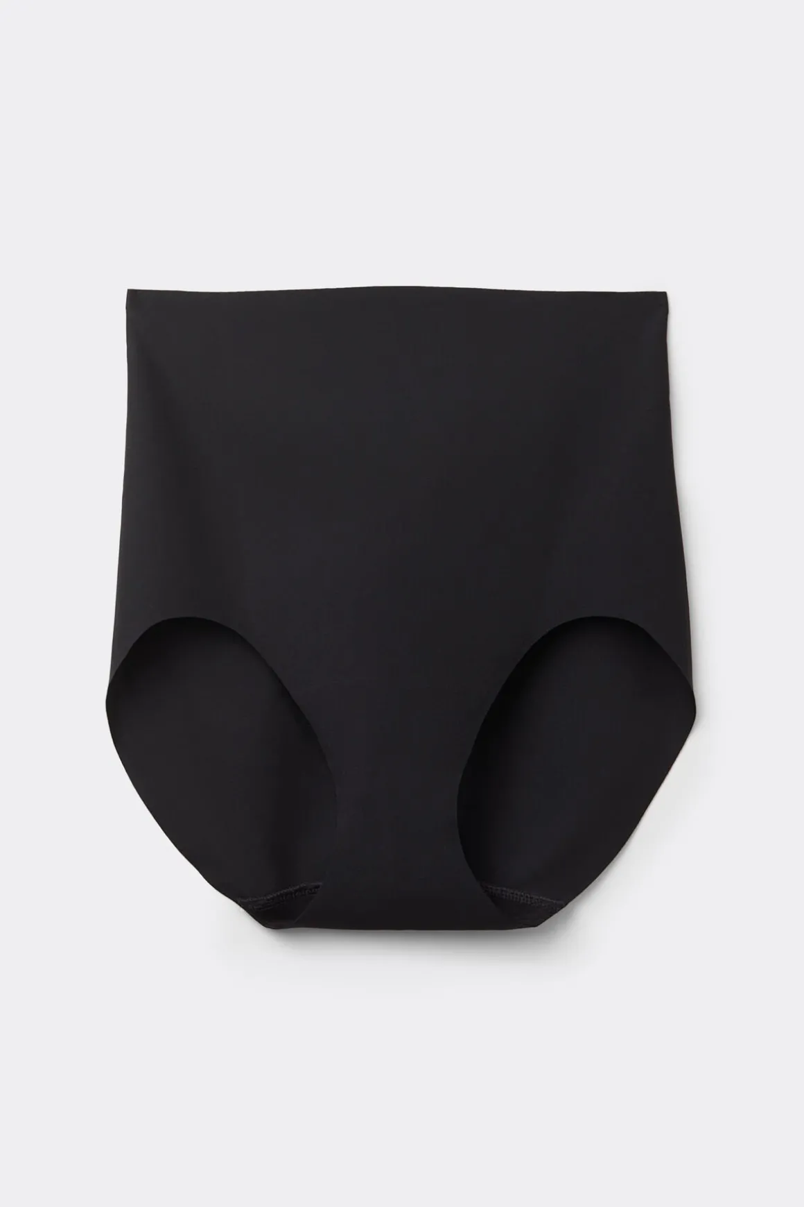 Culotte taille haute en microfibre sans couture