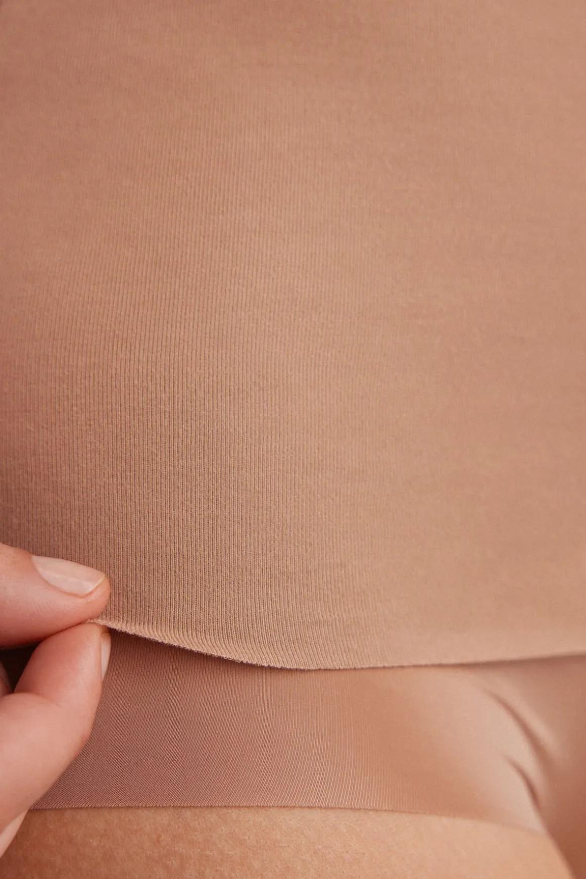 DÉbardeur à col rond en coton sans couture