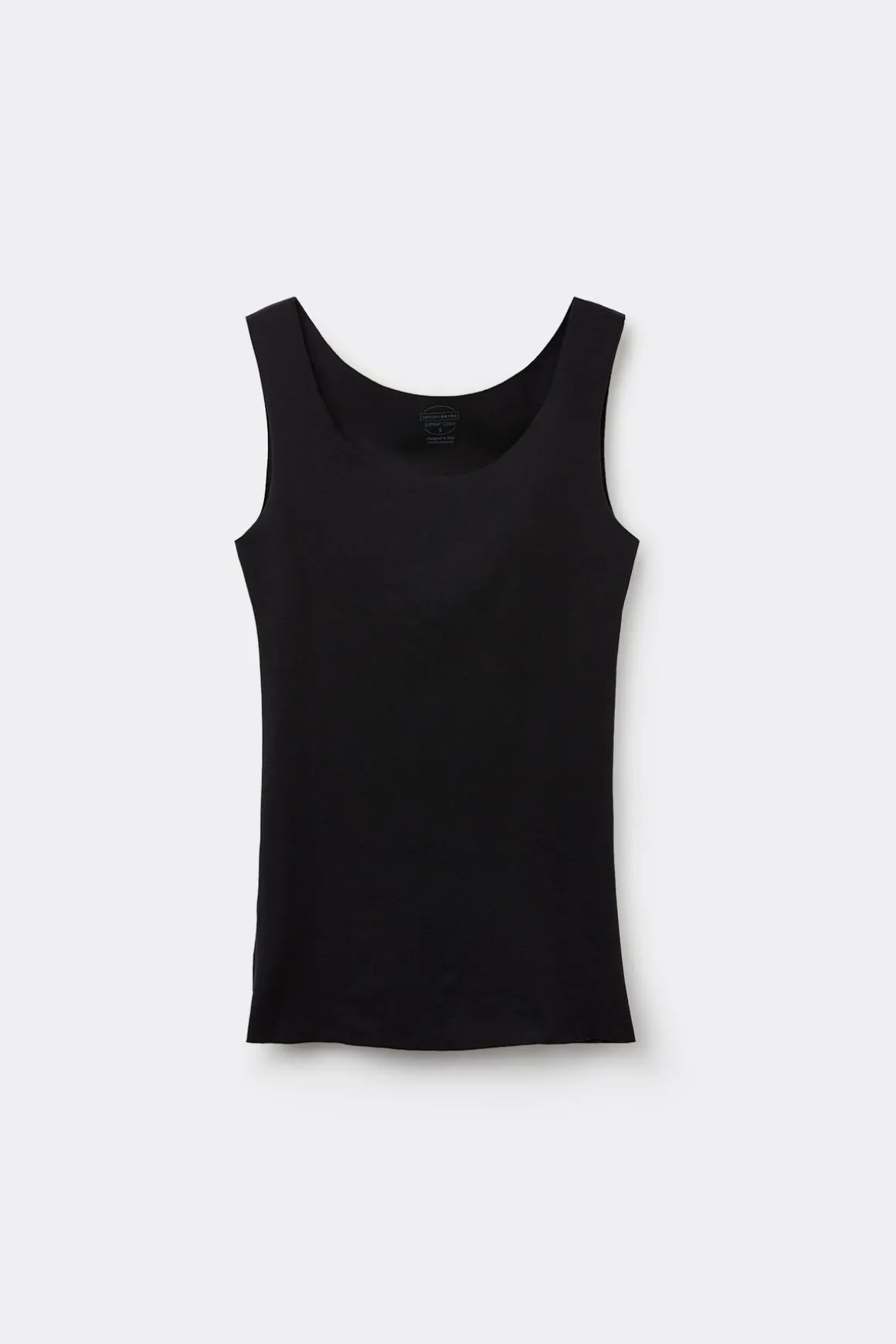DÉbardeur à col rond en coton sans couture