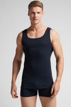 DÉbardeur homme côtelÉ en coton Superior